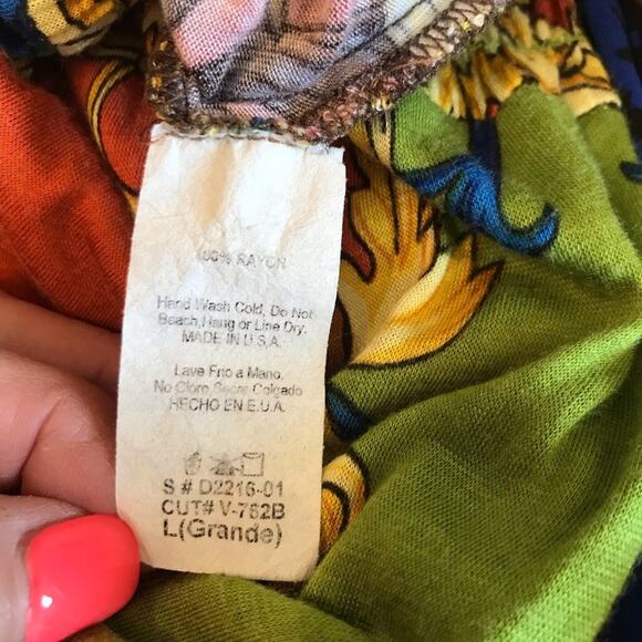 Anthropologie Poema cinched waist retro style floral dress - Picture 7 of 8